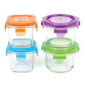 Wean Green Baby 4-Pack Bowls & Cubes Set Default Title