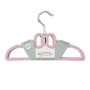 Necessities by TenderTyme 10-Pack Non-Slip Design Baby Hangers - Rose Bow Default Title