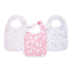 Aden + Anais Classic 3-Pack Snap Bibs - Mon Fleur Default Title