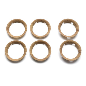 Bugaboo Wheel Caps for Bee 5 Strollers Wood