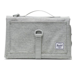 Herschel Sprout Change Mat - Light Grey Crosshatch Default Title