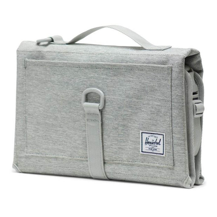 Herschel Sprout Change Mat - Light Grey Crosshatch