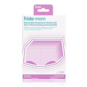 Frida Mom 8-Pack Disposable Postpartum Boyshort Briefs Underwear - Regular (28-42 inch Waist) Default Title