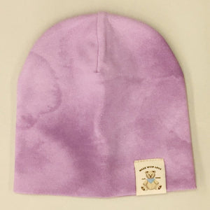 Itty Bitty Baby Water Colour Collection Slouchy Hat - Lilac (Preterm, 4-6 lbs) Default Title