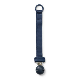 Elodie Wooden Pacifier Clip - Juniper Blue Default Title