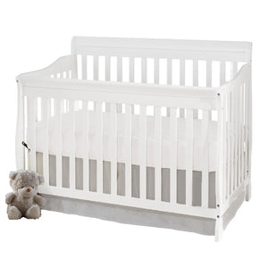 Dear-Born Baby Finley 4-in-1 Convertible Crib - White Default Title