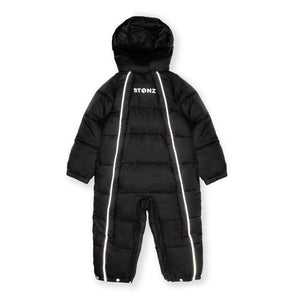 Stonz Puffer Snow Suit - Black (0-6 Months) Default Title