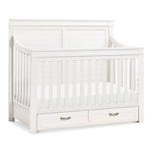 Namesake Wesley Farmhouse 4-in-1 Convertible Storage Crib Heirloom White