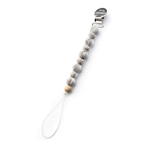 Little Cheeks Classic Pacifier Clip - Warm Marble Default Title