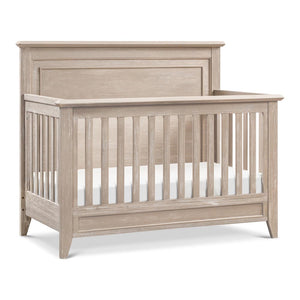 Monogram by Namesake Beckett Rustic 4-in-1 Convertible Flat Top Crib - Sandbar Default Title