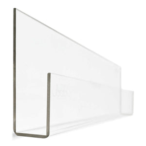 Ubabub Booksee Clear Acrylic Book Shelf Set Default Title