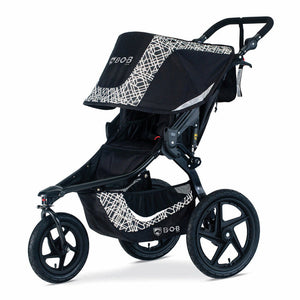 B.O.B Gear Revolution Flex 3.0 Jogging Stroller Lunar Black (Discontinued)