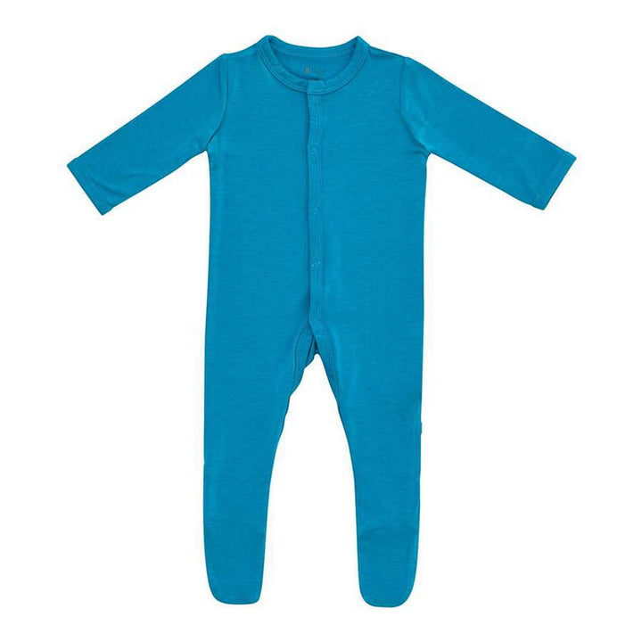 Kyte Bamboo Footie Sleeper Lagoon (Discontinued) 6-12 (17-22 lbs) Spring Summer 2021