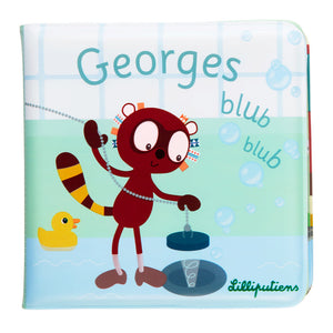 Lilliputien Blub Blub Bath Book - Georges Lemur Default Title