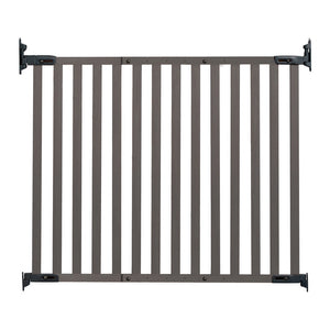 KidCo Angle Mount Safeway Hardware Mounted Safety Gate - Gray Bamboo