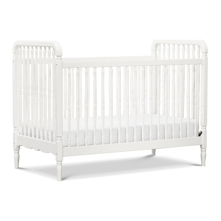 Namesake Liberty 3-in-1 Convertible Spindle Crib with Toddler Bed Kit - Warm White Default Title