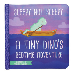 Manhattan Toy Board Book - Sleepy Not Sleepy: A Tiny Dino's Bedtime Adventure Default Title