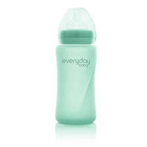 Every Day Baby Glass Baby Bottle 8oz - Mint Green Default Title