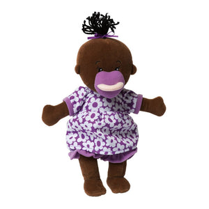 Manhattan Toys Wee Baby Stella Plush Doll - Brown Default Title