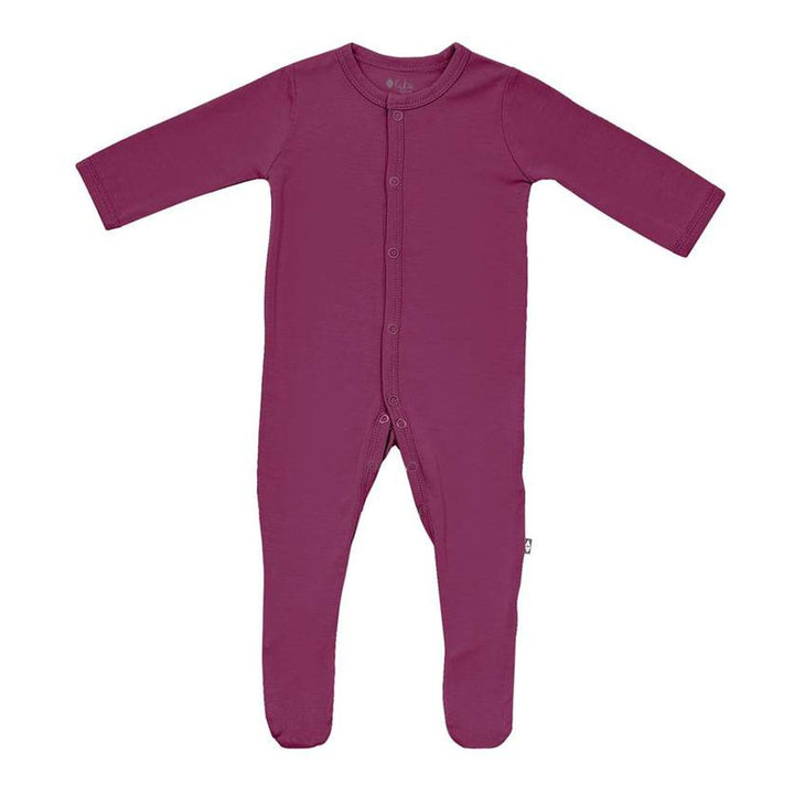 Kyte Bamboo Footie Sleeper Dhalia (Discontinued) 6-12 Months (17-22 lbs) Fall Winter 2021