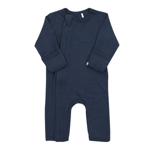 Coccoli Tencel Modal Romper Dark Slate (Discontinued) 12 Months (20-24 lbs) Core