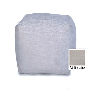 Heritage Nursery Poufette Upholstered Stool - Small Square in Millionaire Default Title