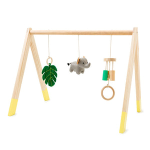 Little Big Friends Wooden Activity Gym Arch - Jungle Default Title