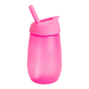 Munchkin Simple Clean Straw Cup - Pink (10 oz) Default Title