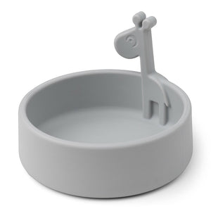 Done By Deer Peekaboo Silicone Bowl - Raffi Grey Default Title