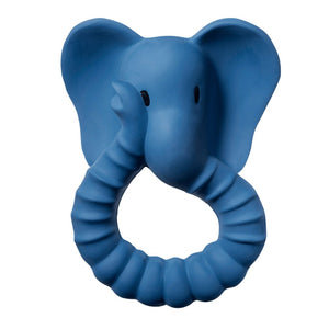 Natruba Natural Rubber Teether - Elephant Blue Default Title