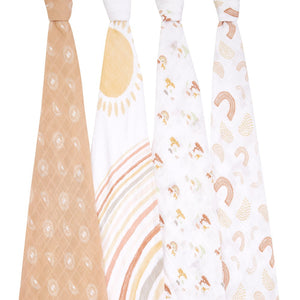 Aden + Anais Classic 4-Pack Muslin Swaddles - Keep Rising Default Title