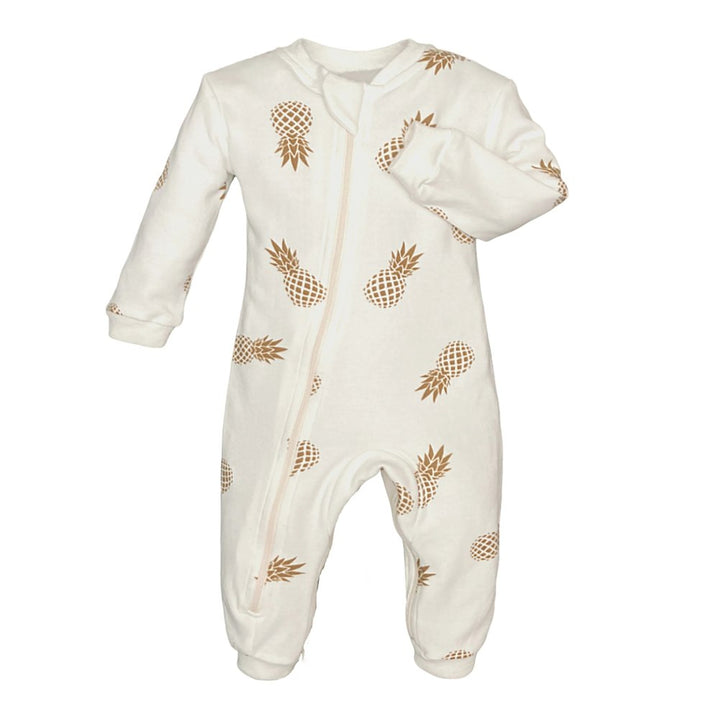 ZippyJamz Organic Cotton Footless Sleeper - Sweet on the Inside (12-18 Months) Default Title