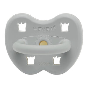 Hevea Natural Rubber Orthodontic Pacifier - Gorgeous Grey (3-36 Months) Default Title