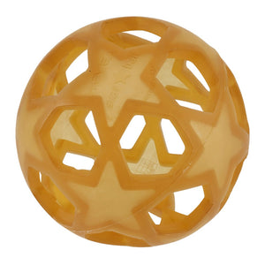 Hevea Upcycled Natural Rubber Star Ball - Natural Default Title