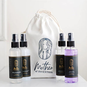 Mother of Invention On-The-Go Cleaning Sampler 4-Piece Bundle (4 x 100ml) Default Title