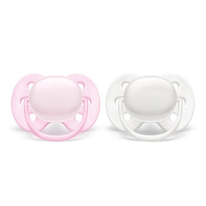 Avent Ultra Air Pacifiers - Arctic Pink (0-6 Months) Default Title