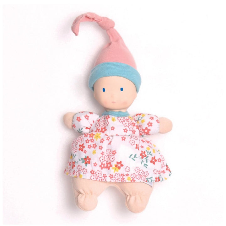 Tikiri Bonikka Collection Precious Baby Plush Doll - Floral (7 inch) Default Title