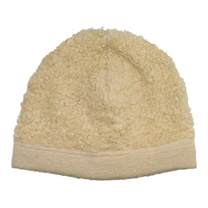 Puffin Gear Organic Cotton Sherpa Beanie - Natural (6M, 3-6 Months) Default Title