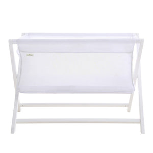 BreathableBaby Breathable Mesh Portable Bassinet - White Default Title