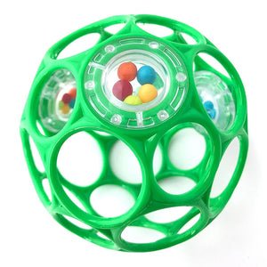 Oball 4 inch Rattle Ball - Green Default Title