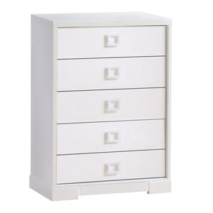 NEST Lello 5-Drawer Dresser - White Default Title