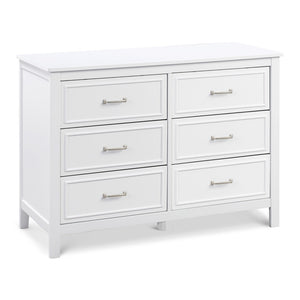 DaVinci Charlie 6-Drawer Double Dresser White