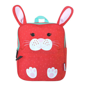 Zoocchini Toddler and Kids Everyday Square Backpack - Bella the Bunny Default Title