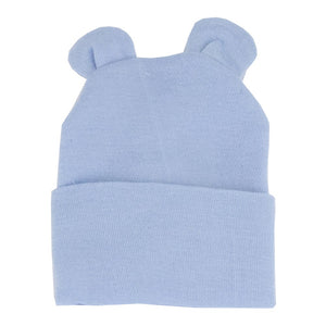 Kidcentral Essentials Newborn Hat Blue