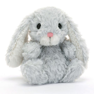 Jellycat Yummy Bunny Plush Toy Silver