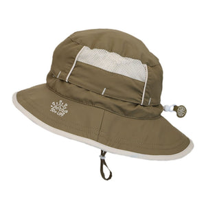 Calikids UV Vented Bucket Hat - Oak (Small, 3-9 Months) Default Title