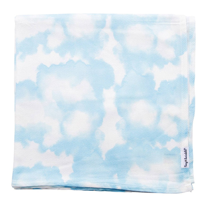 Tiny Twinkle Kaffle Swaddle Blanket - Blue Skies Default Title