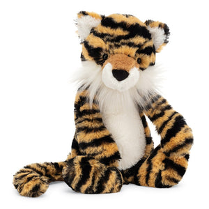 Jellycat Bashful Plush Toy - Tiger (Medium, 12 inch) Default Title