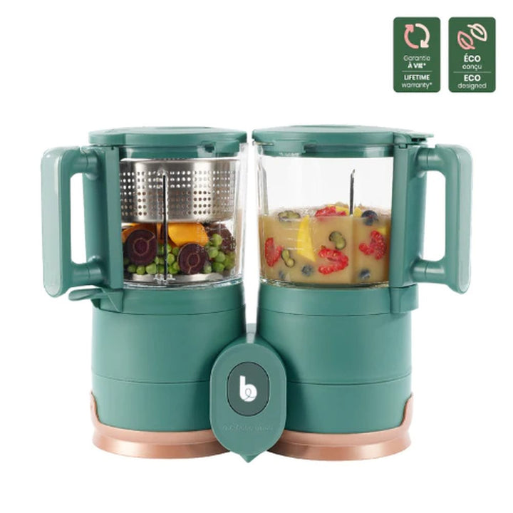 BabyMoov NutriBaby Glass 4-in-1 Food Processor - Green