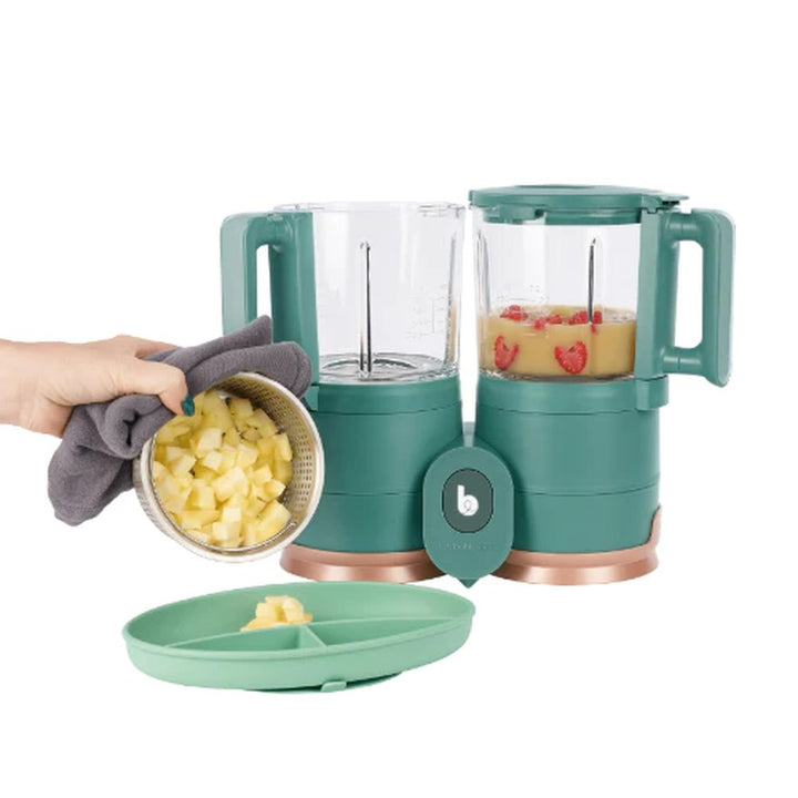 BabyMoov NutriBaby Glass 4-in-1 Food Processor - Green